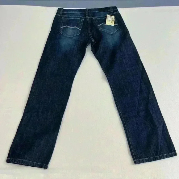 Chevignon Dark wash Mens Jean 36/33 new with tags with some factory fading - Picture 2 of 5